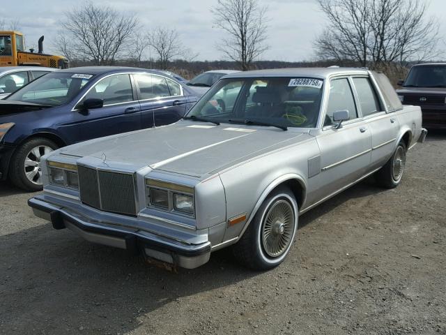 1C3BF66P8GX594423 - 1986 CHRYSLER FIFTH AVEN 银色 照片 2