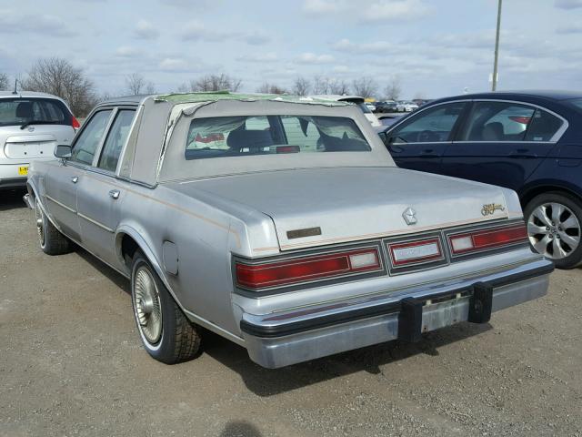 1C3BF66P8GX594423 - 1986 CHRYSLER FIFTH AVEN 银色 照片 3