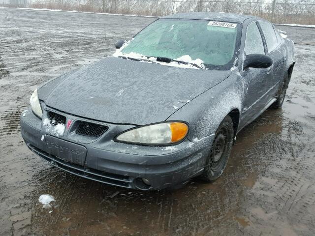 1G2NE52FX4C102050 - 2004 PONTIAC GRAND AM S GRAY photo 2