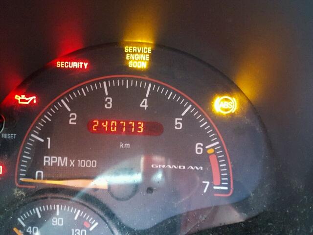 1G2NE52FX4C102050 - 2004 PONTIAC GRAND AM S GRAY photo 8