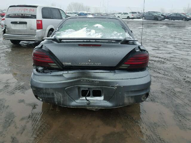 1G2NE52FX4C102050 - 2004 PONTIAC GRAND AM S GRAY photo 9