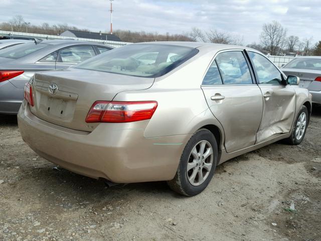 JTNBE46K273028199 - 2007 TOYOTA CAMRY NEW BEIGE photo 4