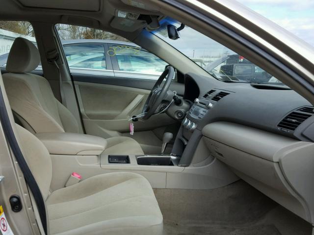 JTNBE46K273028199 - 2007 TOYOTA CAMRY NEW BEIGE photo 5