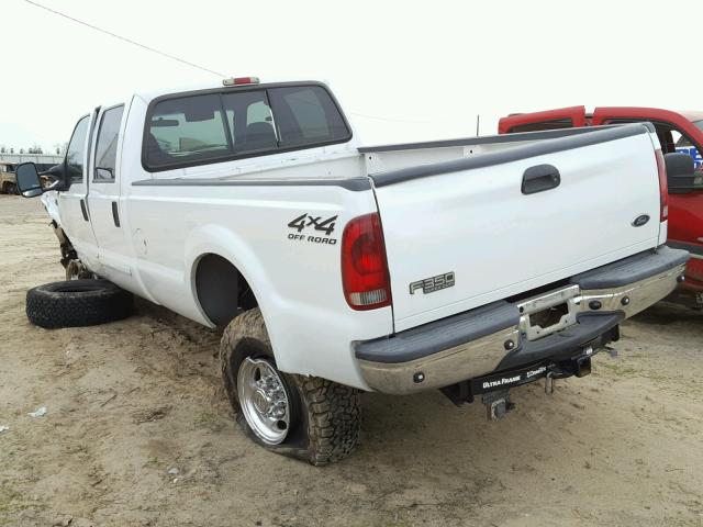 1FTSW31S82EC04611 - 2002 FORD F350 SRW S WHITE photo 3