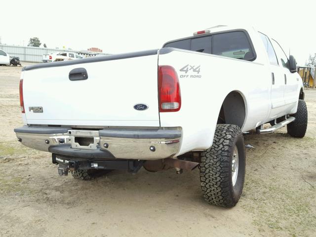 1FTSW31S82EC04611 - 2002 FORD F350 SRW S WHITE photo 4