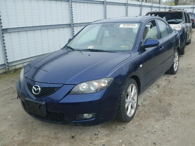 JM1BK32FX91214815 - 2009 MAZDA 3 I BLUE photo 2