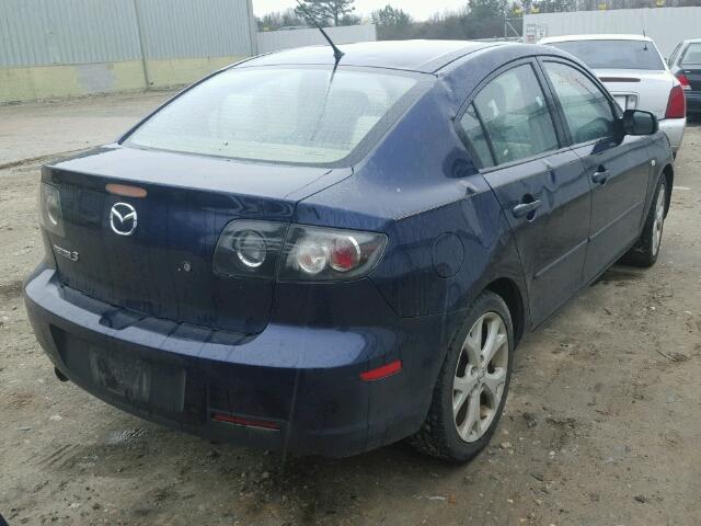 JM1BK32FX91214815 - 2009 MAZDA 3 I BLUE photo 4