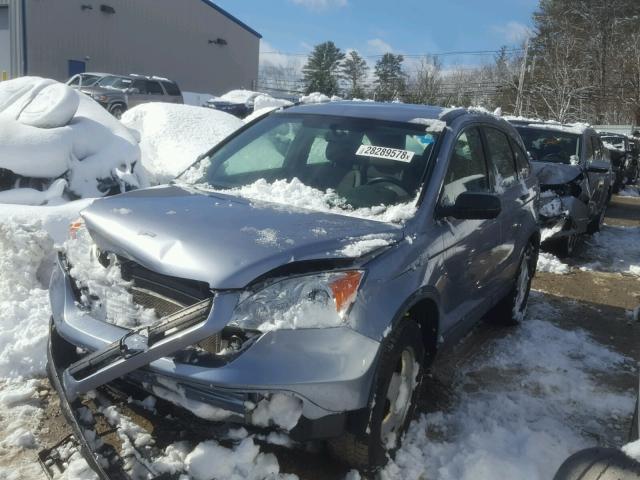 JHLRE383X8C035134 - 2008 HONDA CR-V LX BLUE photo 2