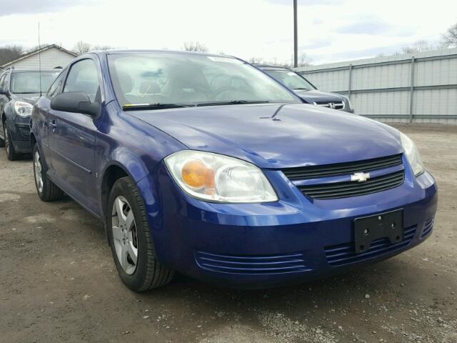 1G1AK15F767857510 - 2006 CHEVROLET COBALT LS BLUE photo 1