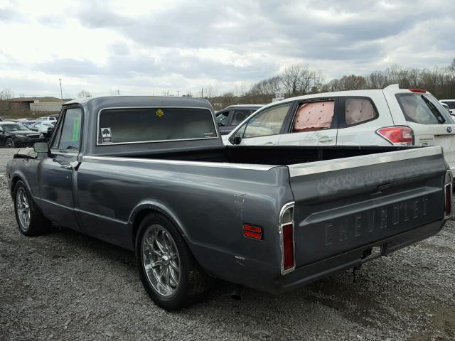 CCE142A154753 - 1971 CHEVROLET C-SERIES GRAY photo 3
