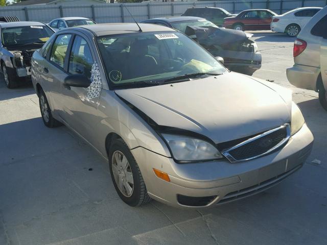 1FAFP34N37W219741 - 2007 FORD FOCUS ZX4 GOLD photo 1