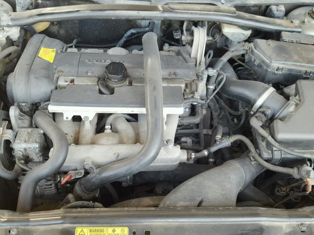 YV1TS59H941370287 - 2004 VOLVO S80 2.5T SILVER photo 7