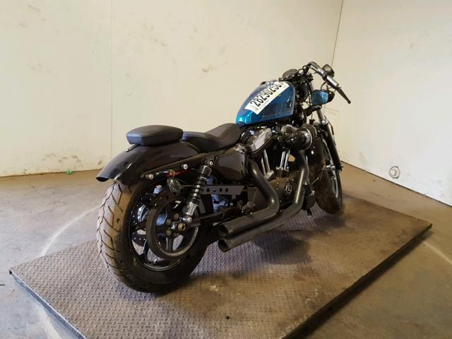 1HD1LC319FC439026 - 2015 HARLEY-DAVIDSON XL1200 FOR BLUE photo 4