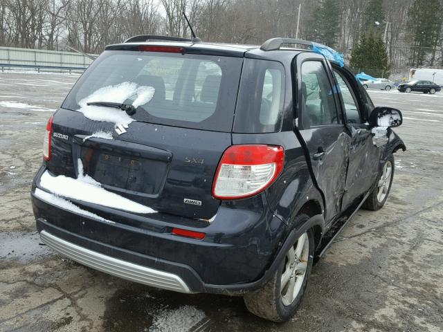 JS2YB413885112059 - 2008 SUZUKI SX4 BASE BLACK photo 4