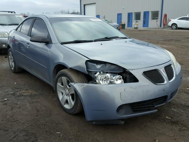 1G2ZG58B974227605 - 2007 PONTIAC G6 BASE GRAY photo 1