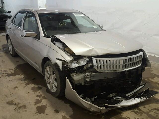 3LNHM26T98R640395 - 2008 LINCOLN MKZ SILVER photo 1