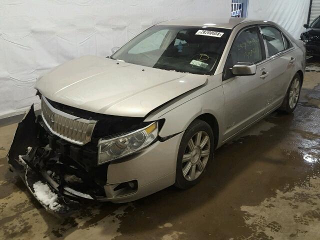 3LNHM26T98R640395 - 2008 LINCOLN MKZ SILVER photo 2