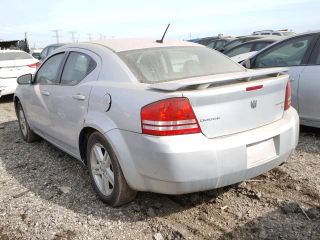 1B3CC5FB7AN198981 - 2010 DODGE AVENGER R/ SILVER photo 3