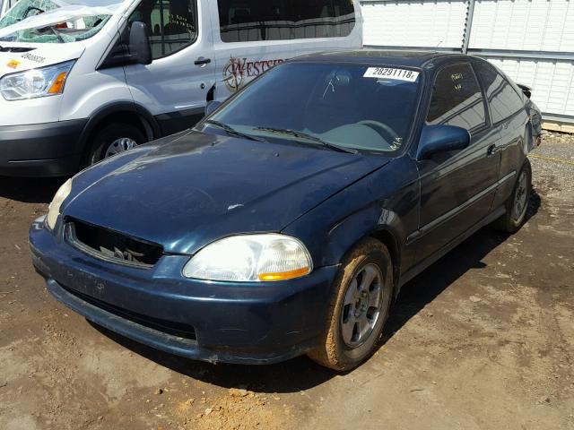 1HGEJ8148WL023439 - 1998 HONDA CIVIC EX Yaşıl foto 2