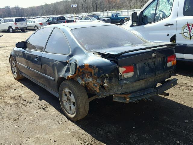 1HGEJ8148WL023439 - 1998 HONDA CIVIC EX Yaşıl foto 3