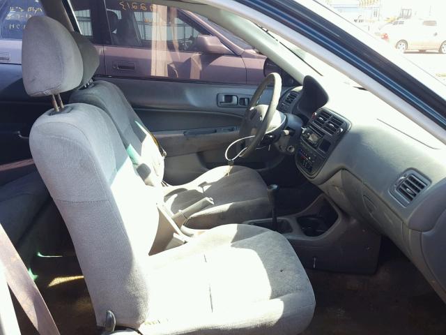 1HGEJ8148WL023439 - 1998 HONDA CIVIC EX Yaşıl foto 5
