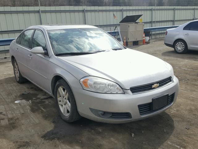 2G1WC581869436162 - 2006 CHEVROLET IMPALA LT SILVER photo 1