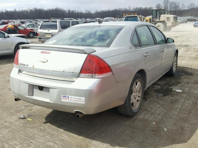 2G1WC581869436162 - 2006 CHEVROLET IMPALA LT SILVER photo 4