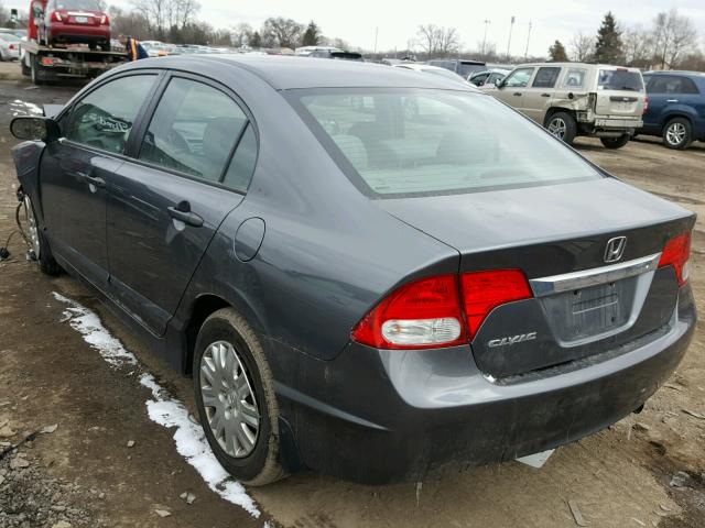 19XFA1F33BE017190 - 2011 HONDA CIVIC VP GRAY photo 3