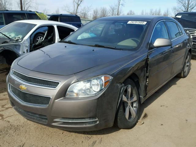 1G1ZC5E14BF294220 - 2011 CHEVROLET MALIBU 1LT 棕色 照片 2