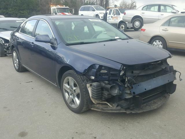 1G1ZH57B59F126507 - 2009 CHEVROLET MALIBU 1LT BLUE photo 1