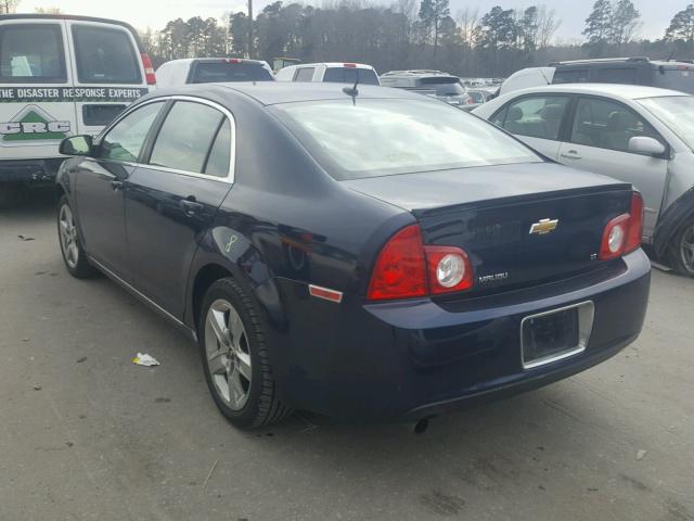 1G1ZH57B59F126507 - 2009 CHEVROLET MALIBU 1LT BLUE photo 3