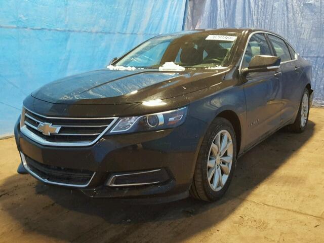 1G1105S35HU211569 - 2017 CHEVROLET IMPALA LT BLACK photo 2