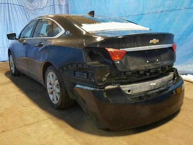 1G1105S35HU211569 - 2017 CHEVROLET IMPALA LT BLACK photo 3