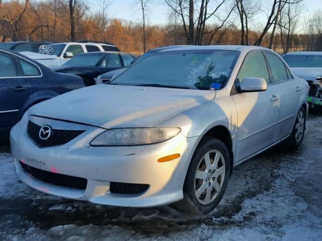 1YVFP80C355M52088 - 2005 MAZDA 6 I GRAY photo 2