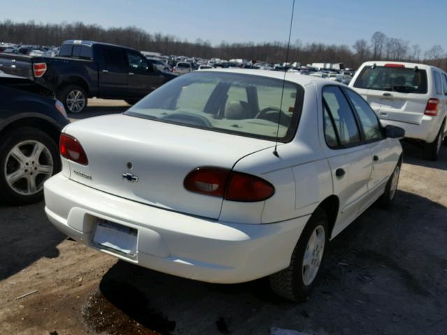 1G1JC524727174059 - 2002 CHEVROLET CAVALIER B WHITE photo 4