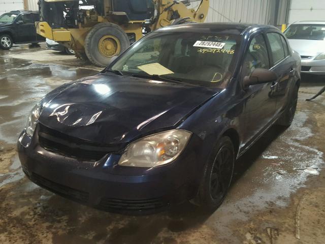 1G1AH5F59A7148663 - 2010 CHEVROLET COBALT BLUE photo 2