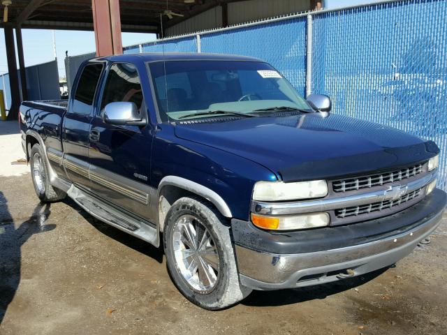 1GCEC19T61Z201687 - 2001 CHEVROLET SILVERADO BLUE photo 1