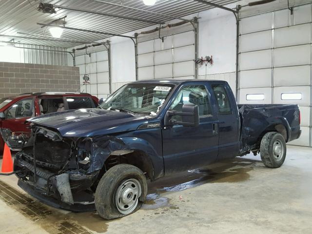 1FT7X2B67GEB06417 - 2016 FORD F250 SUPER BLUE photo 2