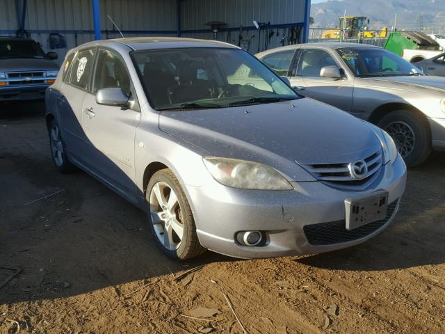 JM1BK343051226887 - 2005 MAZDA 3 HATCHBAC GRAY photo 1