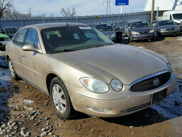 2G4WC562251260303 - 2005 BUICK LACROSSE C TAN photo 1