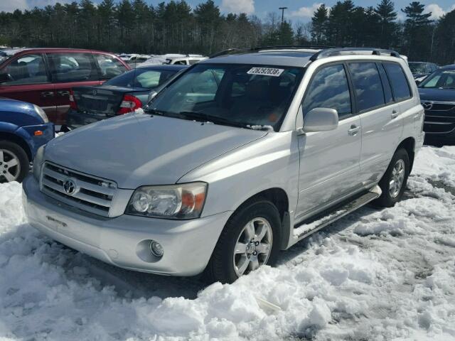 JTEEP21A370223773 - 2007 TOYOTA HIGHLANDER SILVER photo 2