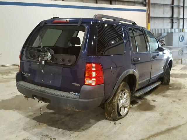 1FMZU72K15UB44431 - 2005 FORD EXPLORER X BLUE photo 4