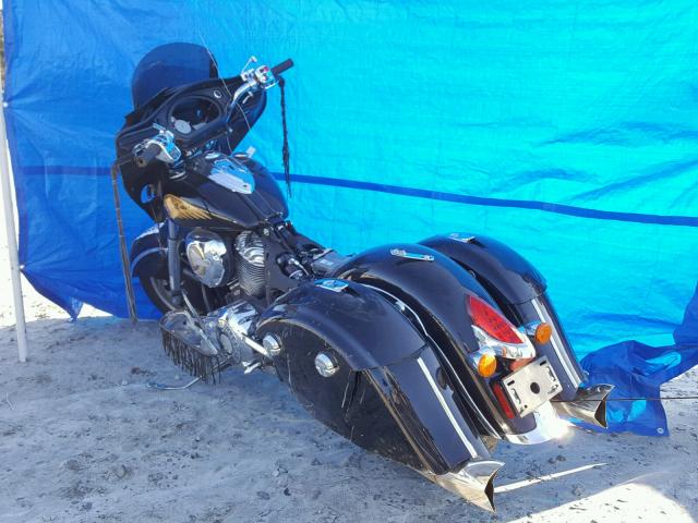 56KTCAAA6E3315614 - 2014 INDIAN MOTORCYCLE CO. CHIEFTAIN BLACK photo 3