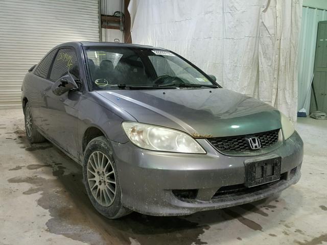 1HGEM22965L066819 - 2005 HONDA CIVIC EX GRAY photo 1