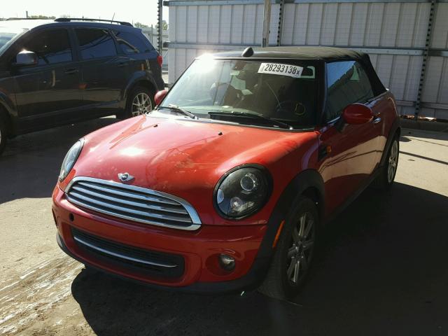 WMWZN3C5XFT266857 - 2015 MINI COOPER RED photo 2