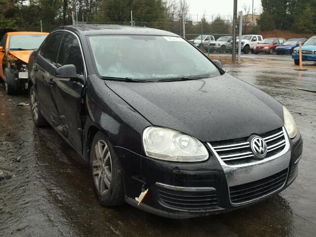 3VWSF71K86M782129 - 2006 VOLKSWAGEN JETTA 2.5 BLACK photo 1