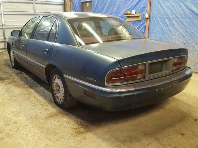 1G4CU5215V4603591 - 1997 BUICK PARK AVENU TEAL photo 3