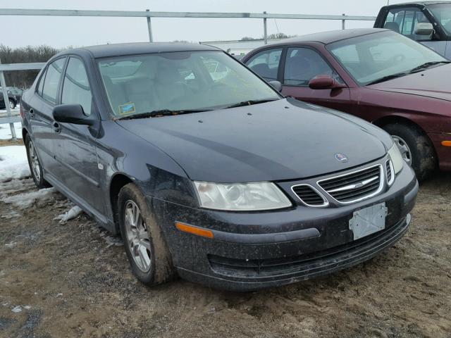 YS3FD49Y971007962 - 2007 SAAB 9-3 2.0T BLACK photo 1