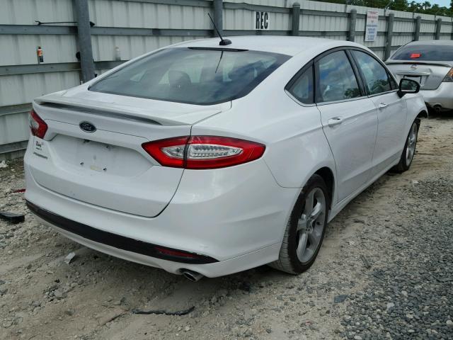 3FA6P0G78GR337962 - 2016 FORD FUSION S WHITE photo 4