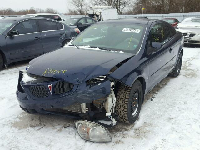 1G2AL15F987265599 - 2008 PONTIAC G5 SE BLUE photo 2